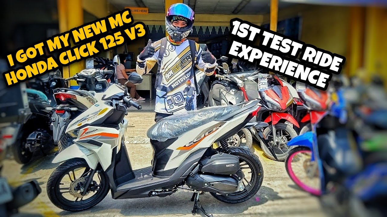 I Got My New MC Honda Click 125 V3 | 1st Test Ride | BoyByaheroz Motovlogz