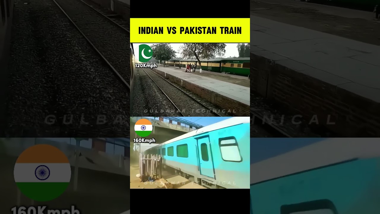 Shocking Speed Test Between Indian train vs Pakistan Train | Who Wins the Train Race?🔥🇮🇳🇵🇰