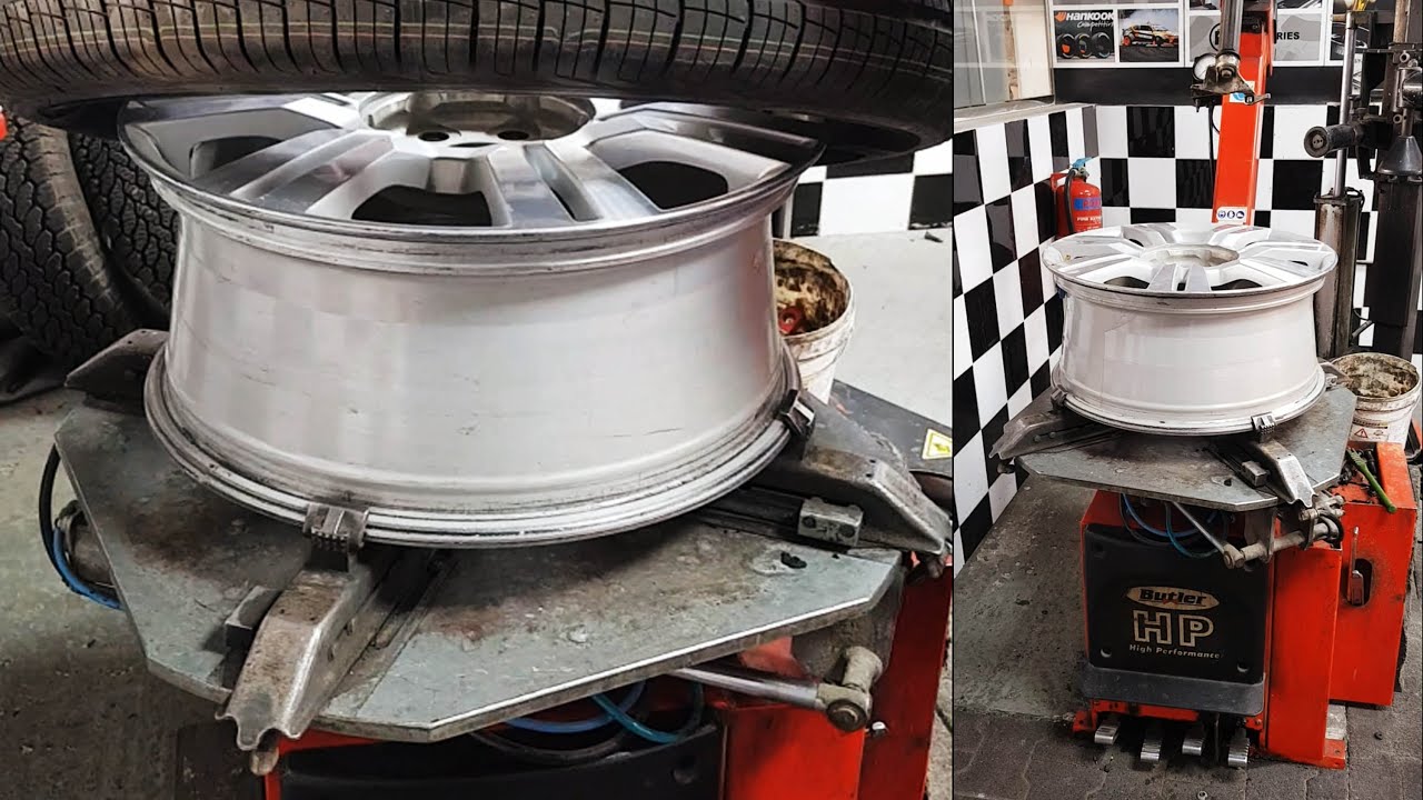 Tire mounting skill | Super fast tire mounting Machine | Oryx viewer