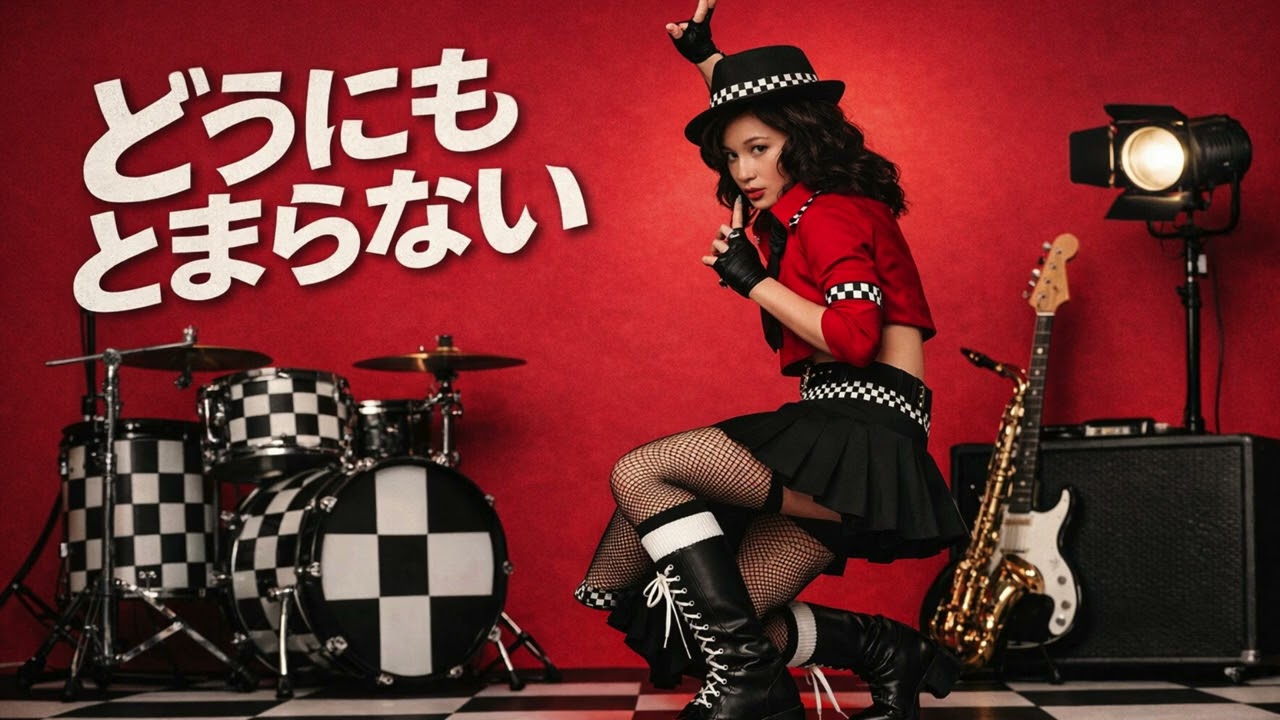 どうにもとまらない/山本リンダ/SKA/AI/J-POP/J-ROCK/Arranged by Ska Arrange CH