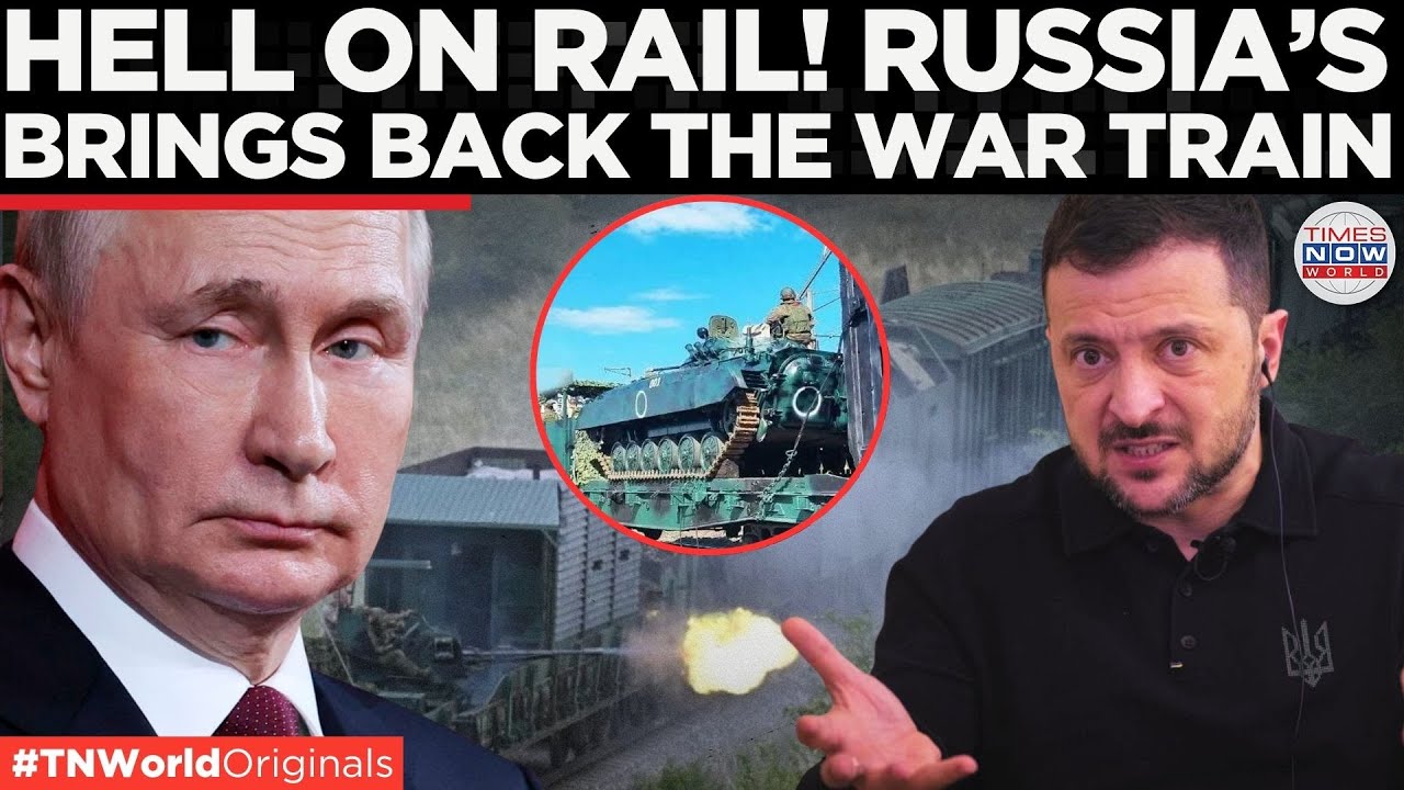 UKRAINE- RUSSIA WAR: Russia Revives Soviet Tactics With Armored Train in Ukraine | Times Now World