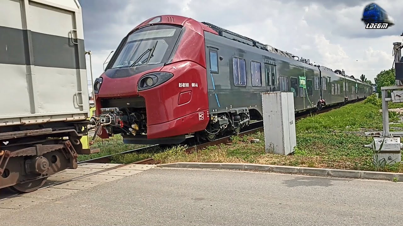 Noul Tren ALSTOM CORADIA STREAM pentru CFR Călători în Gara Oradea Vest - 31 Mai 2024