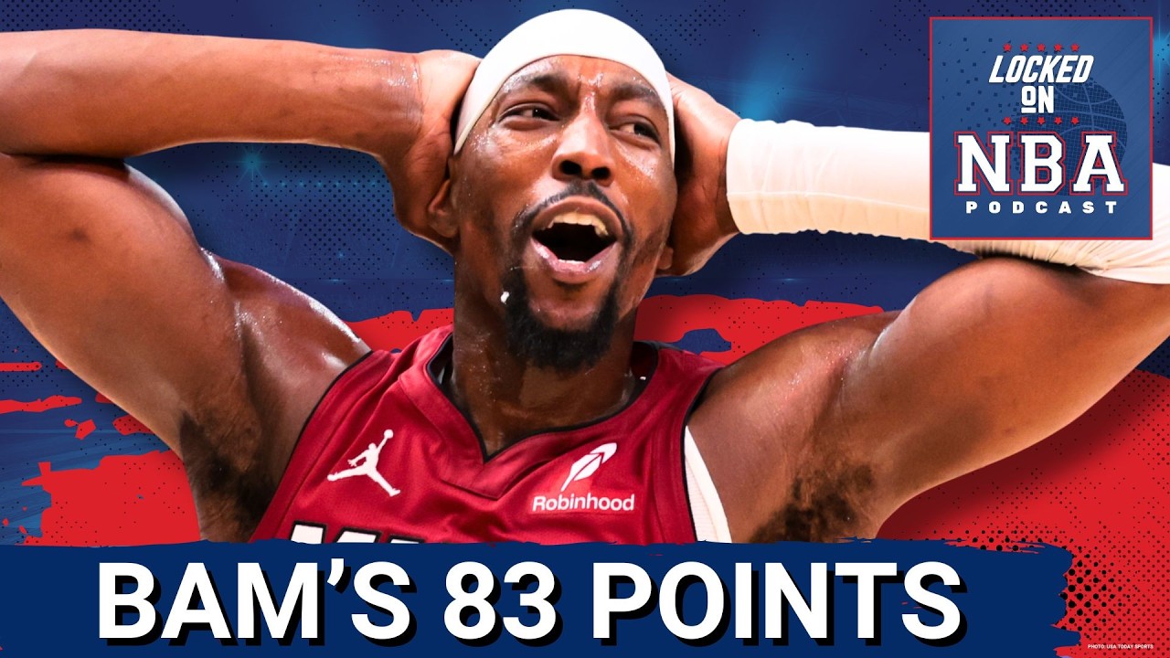 POLARIZING: Bam Adebayo TOPS Kobe Bryant With 83 Points, NBA Community Divided