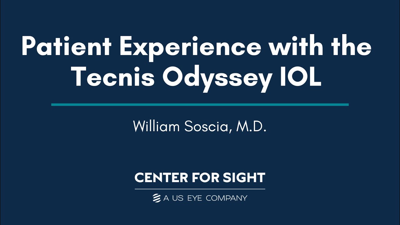 Patient Experience with the Odyssey IOL | Meet Sharon | Center For Sight
