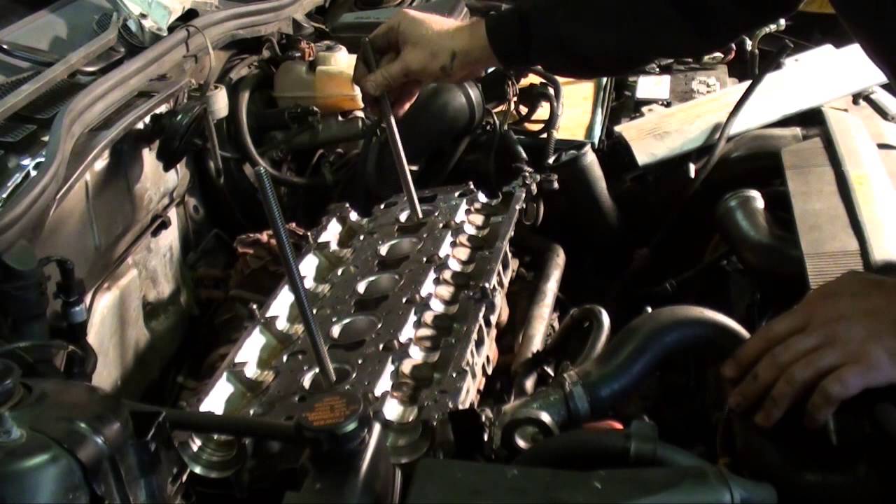 Part-3 continued Volvo S70 2.4T cylinder head installation