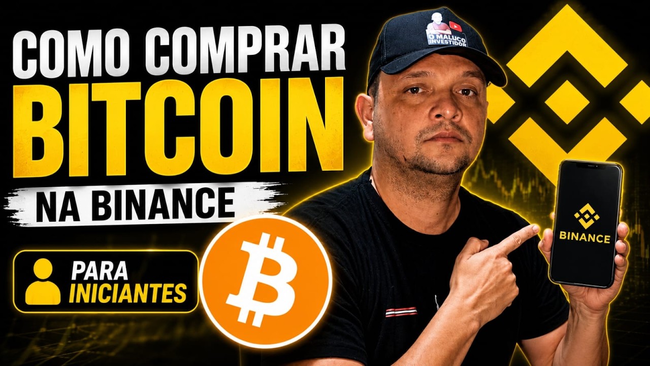 COMO COMPRAR BITCOIN NA BINANCE | PASSO A PASSO COMPLETO 2026