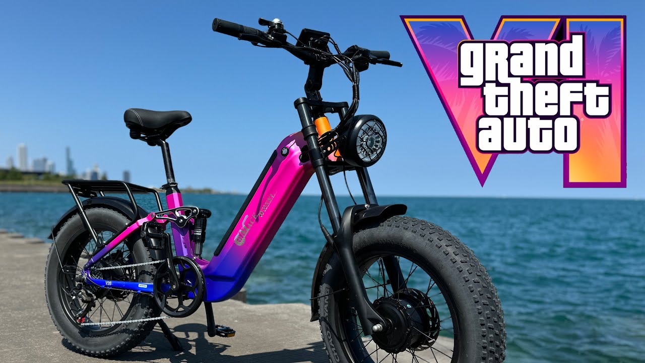 Этот полноприводный электровелосипед был вдохновлен GTA6: CMACEWheel V20