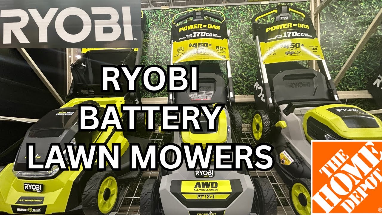 Shopping Home Depot Ryobi Lawn Mower Tool Sale HIGH DEF Christmas  Deals Amazing Finds & Low Prices