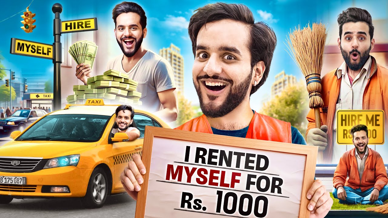 I asked Random Strangers to Rent Me for Rs 1,000 !! (Weird Jobs😱)