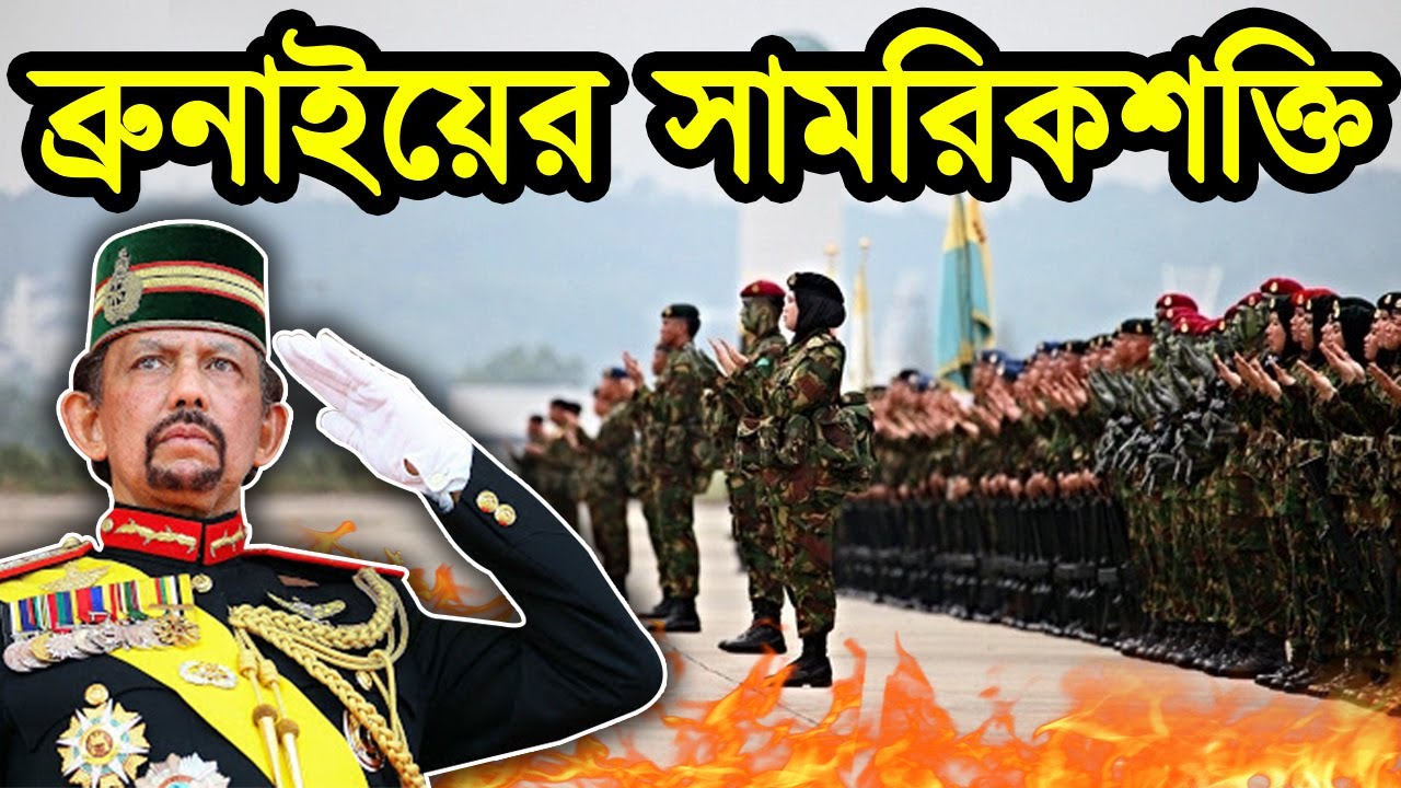 ব্রুনাইয়ের সামরিকশক্তি কতটা। ছোট্ট মসলিম দেশ ব্রুনাইয়ের সামরিক শক্তি। ব্রুনাই দেশ। টেক দুনিয়া