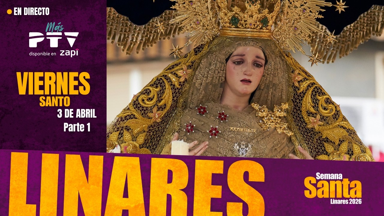 🟡 En directo | Viernes Santo en Linares | Semana Santa 2026