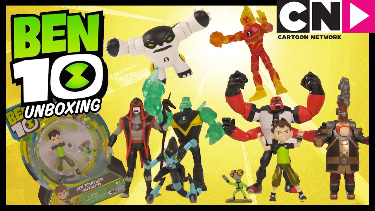 Ben 10 Toy Unboxing | Character Action Figures | AVAILABLE NOW! | Ad Feature