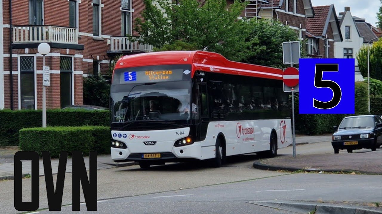 Transdev lijn 5 Bussum Station - Hilversum Station [OVN]
