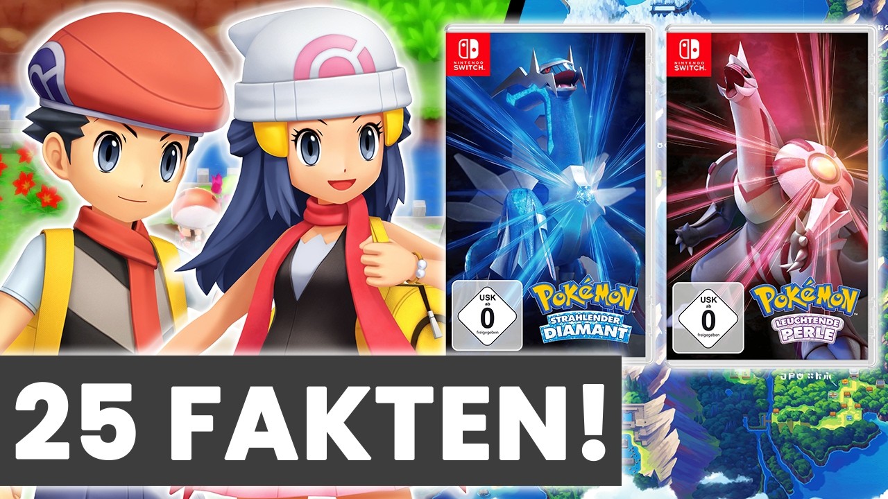 25 FAKTEN über Pokémon STRAHLENDER DIAMANT & LEUCHTENDE PERLE welche du vielleicht nicht kennst!