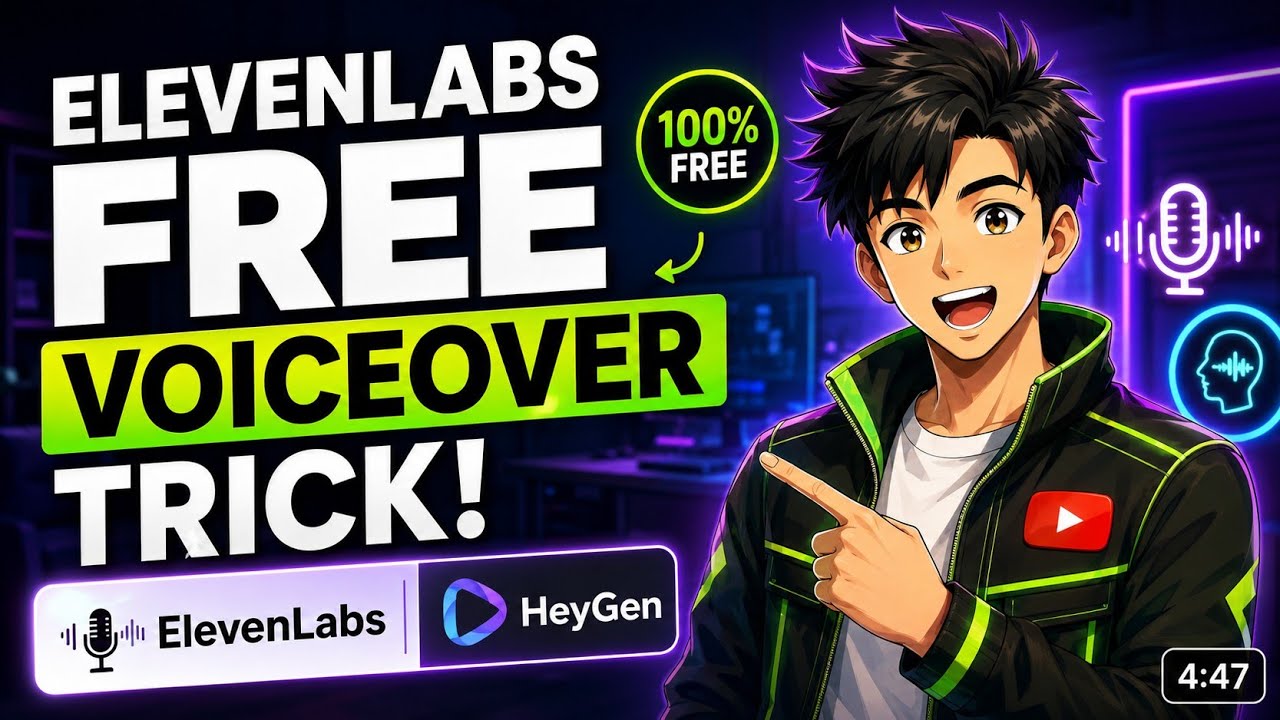 ElevenLabs Free Voiceover Trick! 🤯