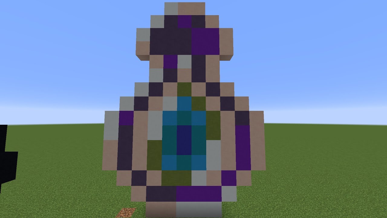 Пузырек с опытом | Пиксель арт в майнкрафт | Xp bottle | Pixel art in minecraft