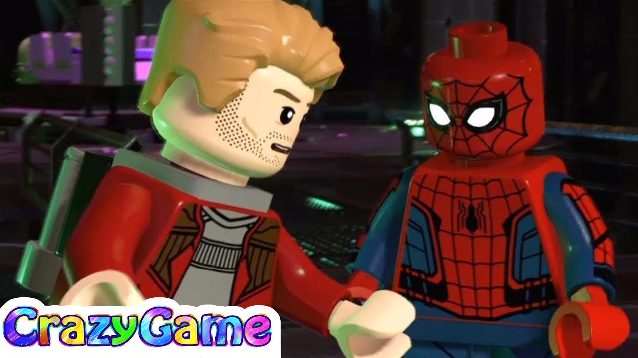 Lego Marvel Super Heroes 2 100% Walkthrough #19 On Board The Sword (Minikit, Stan Lee, War Machine)