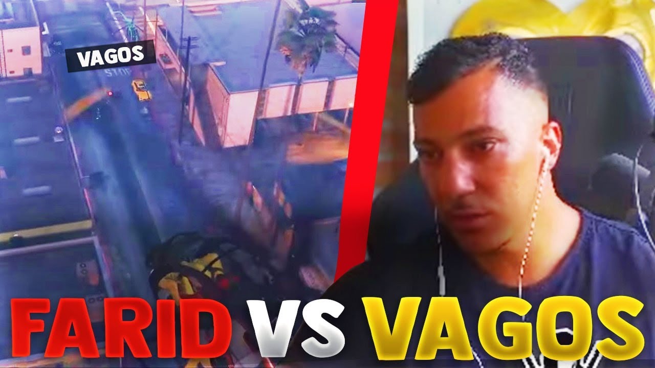 FARID BANG vs BLOODS🩸& VAGOS😨| GTA RP Teil 55 | Farid Bang Stream Highlights✨