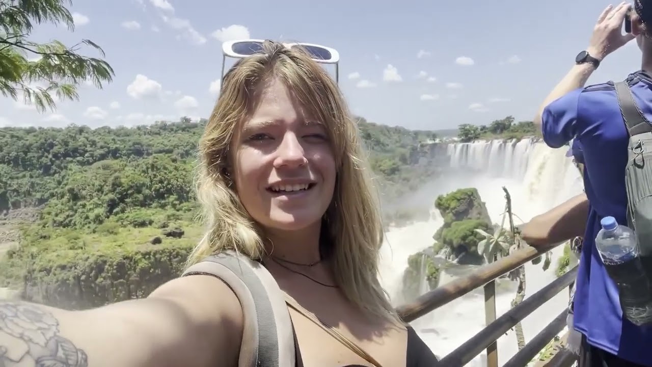 Getting Wet on the border of Argentina and Brazil