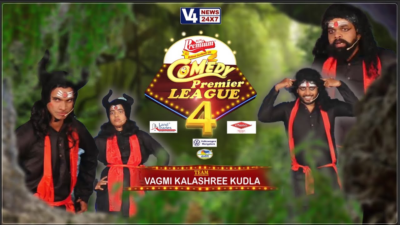 COMEDY PREMIER LEAGUE SEASON 4 || VAGMI KALASHREE KUDLA || V4NEWS