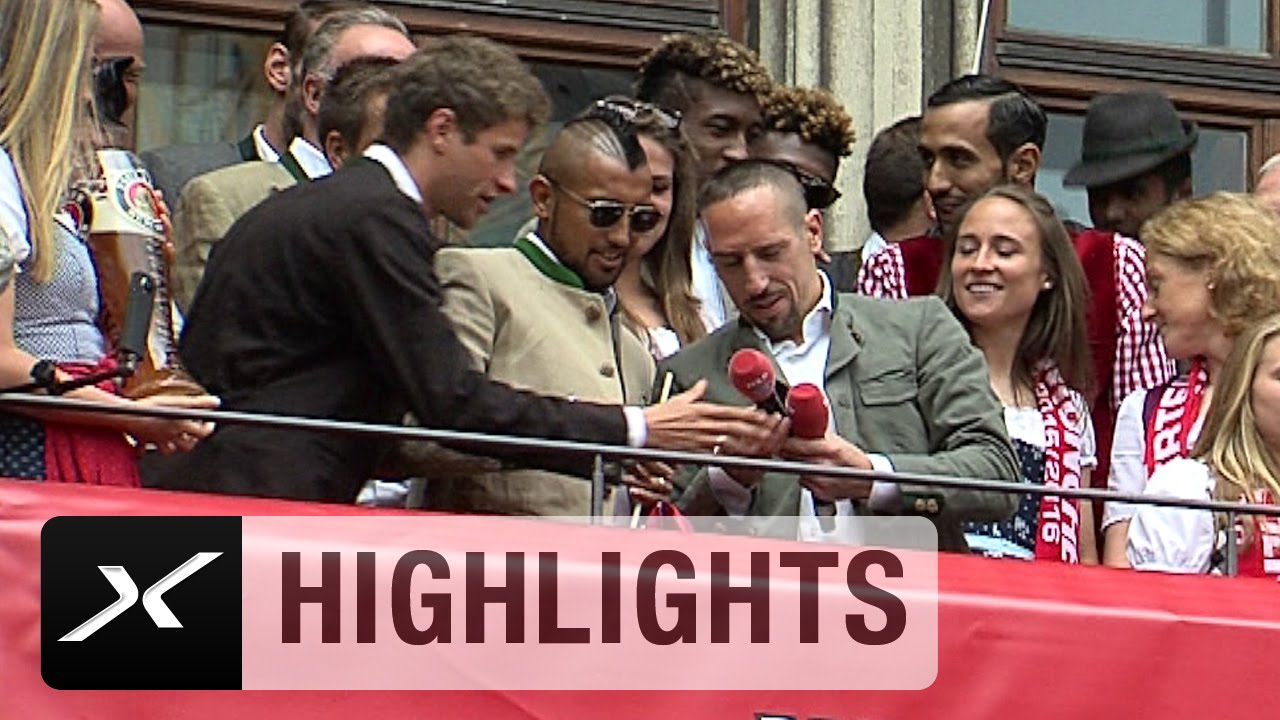 Franck Ribery veräppelt Arturo Vidal: 