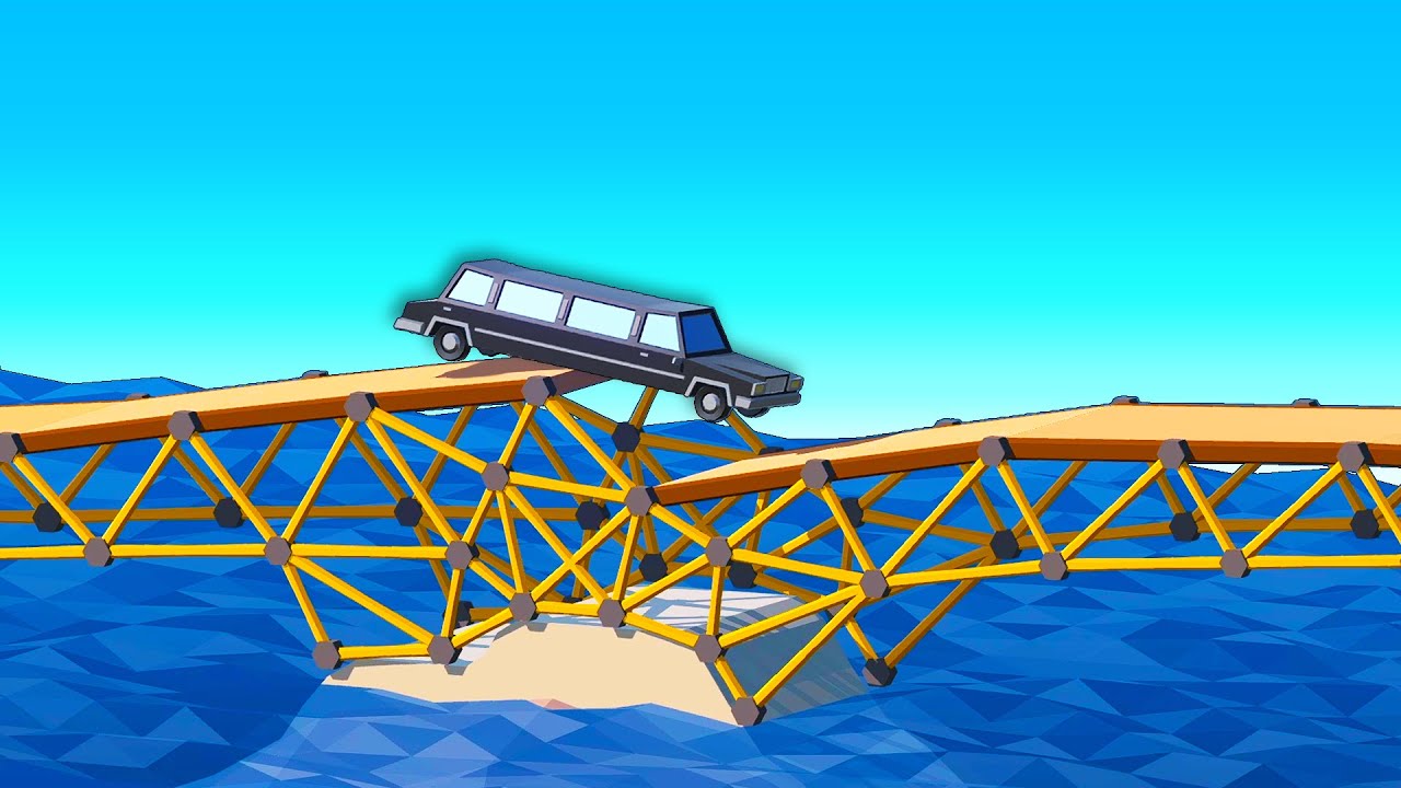 These Bridges Make My Brain Hurt in Poly Bridge 2