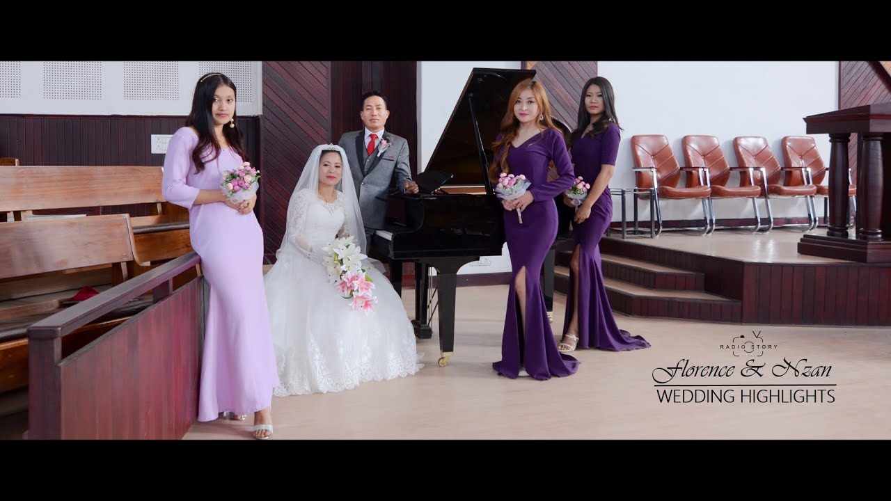 Florence & Nzan I WEDDING HIGHLIGHTS I Kohima Lotha Baptist Church