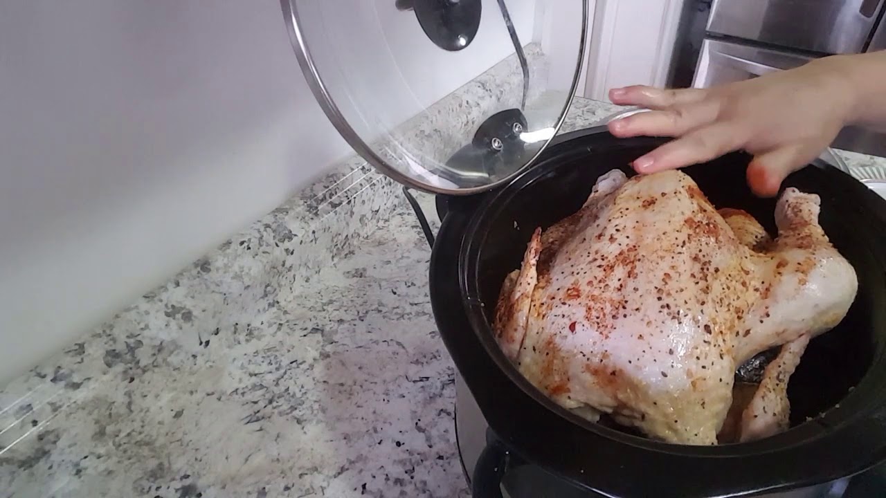 POLLO ROSTIZADO EN LA OLLA CROCK POT!!!