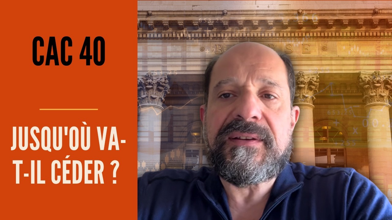 CAC 40: Насколько сильно он упадет? Технический анализ в режиме реального времени.