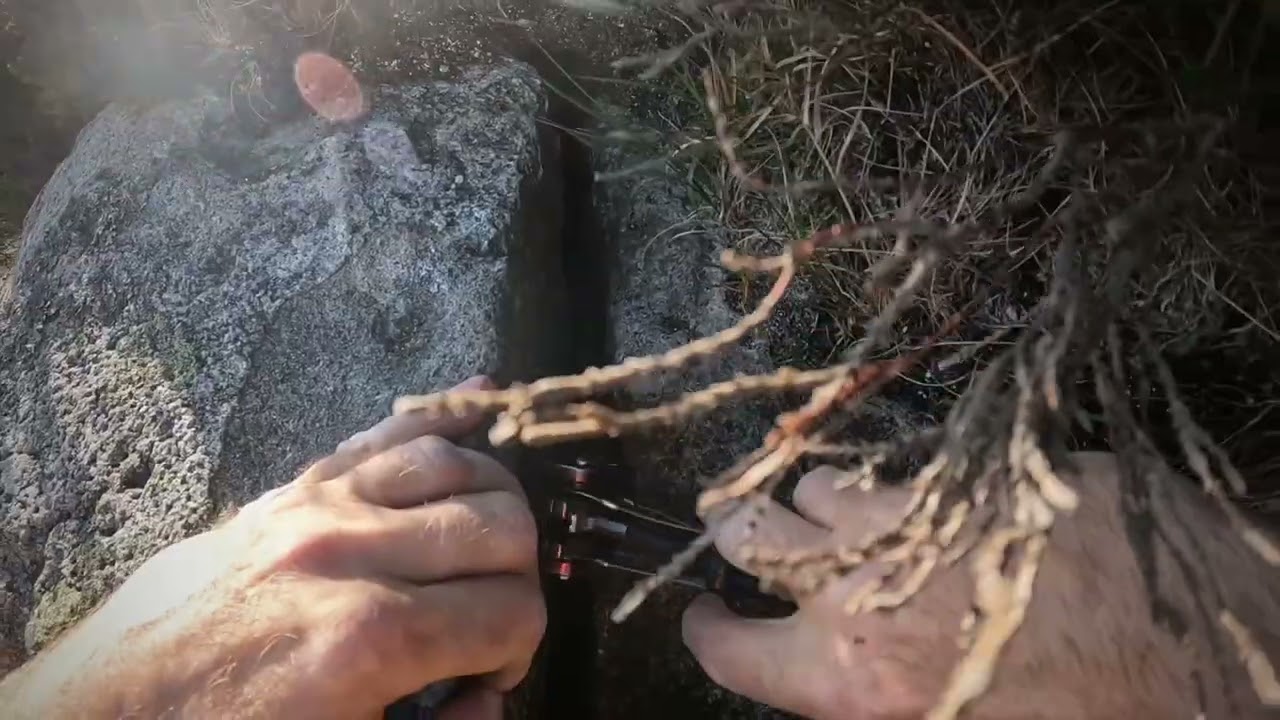 climbing Cumulus ( VS pitch 2 & 3) in the Mourne mountains (lower cove) - Northern Ireland 