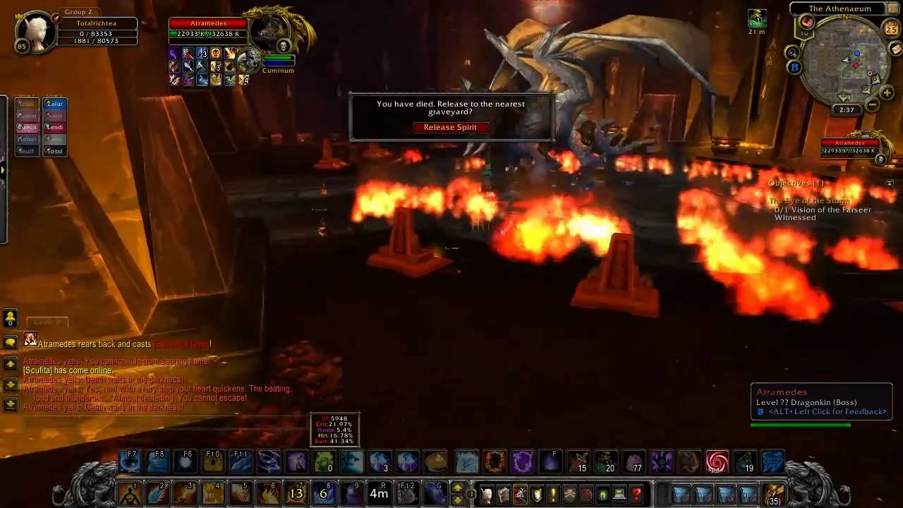 WoW Cataclysm Guide - Atramedes (Blackwing Descent) Wipe-a-thon 3000