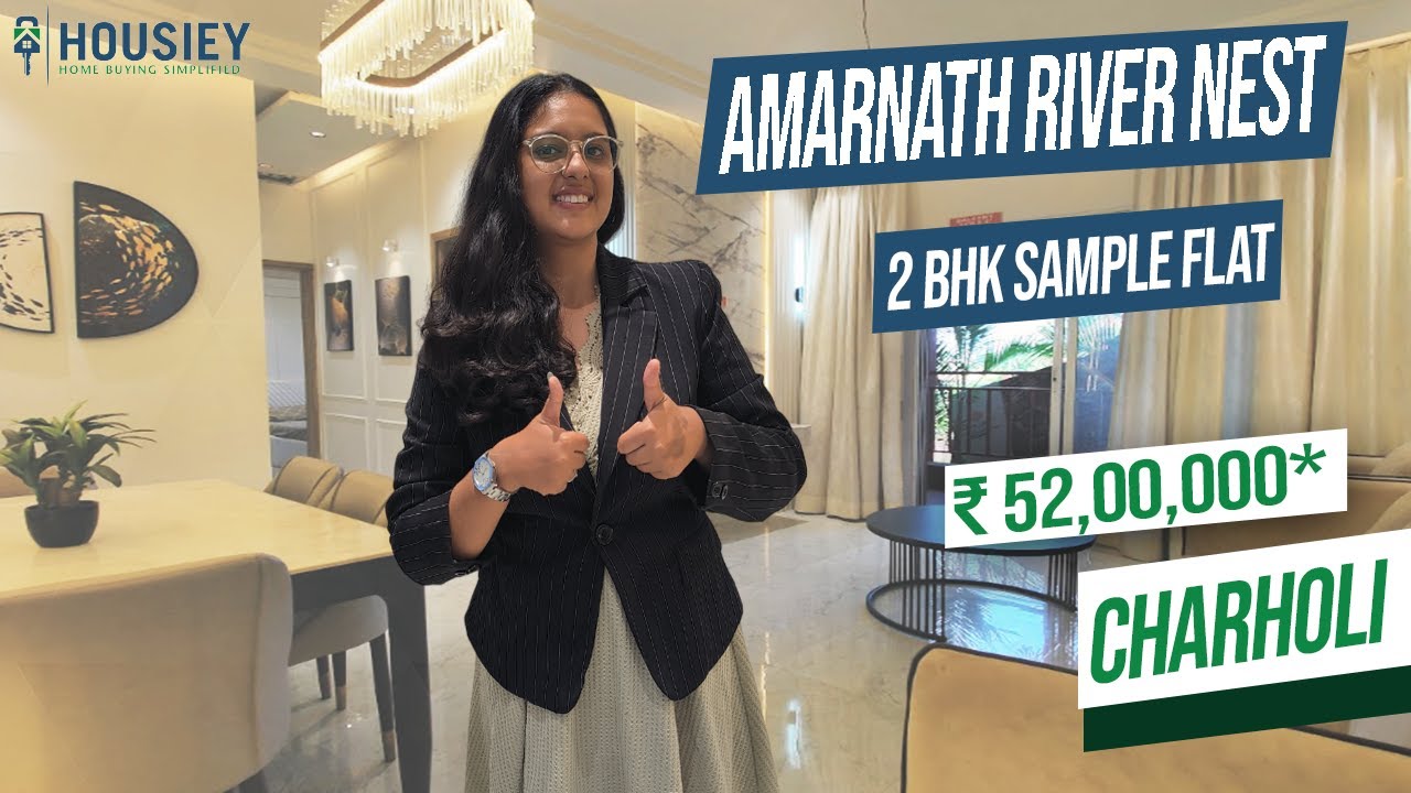 Amarnath River Nest Pune | 2 BHK Sample Flat Tour | Amarnath Group Charholi