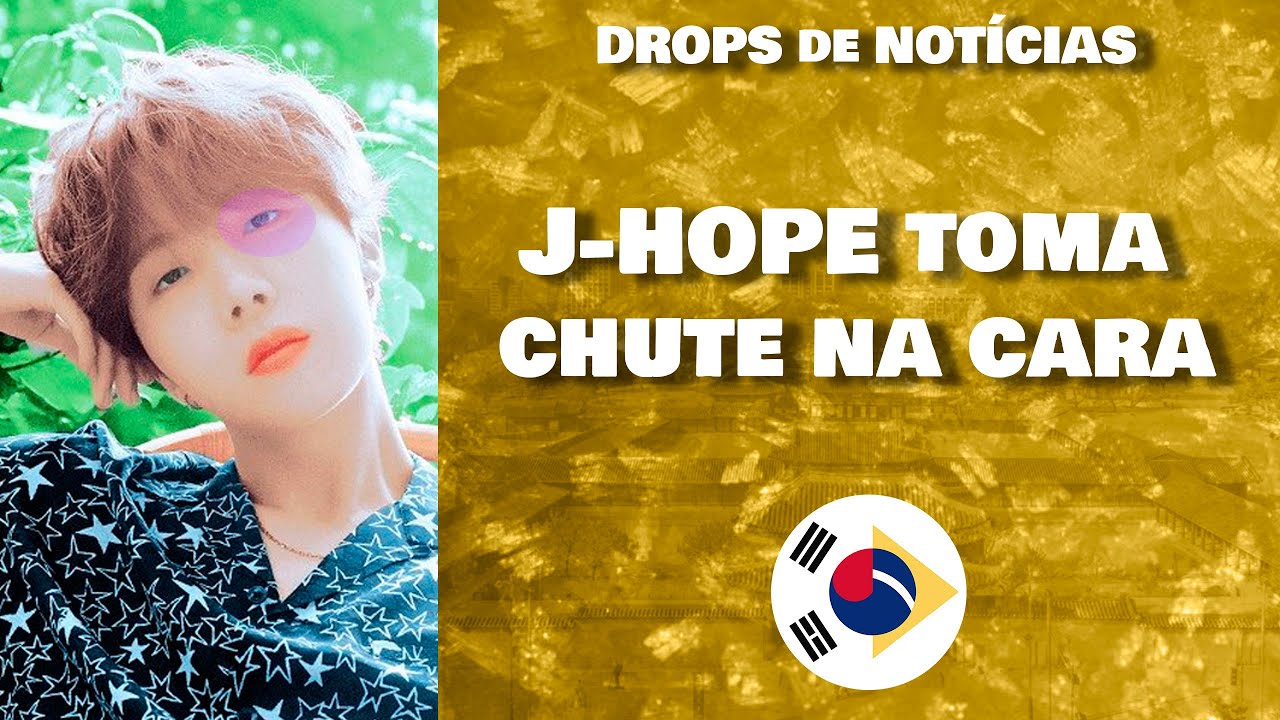 WHEEIN (MAMAMOO) DOENTE E J-HOPE LEVA BICA NA CARA | DROPS DE NOTÍCIAS