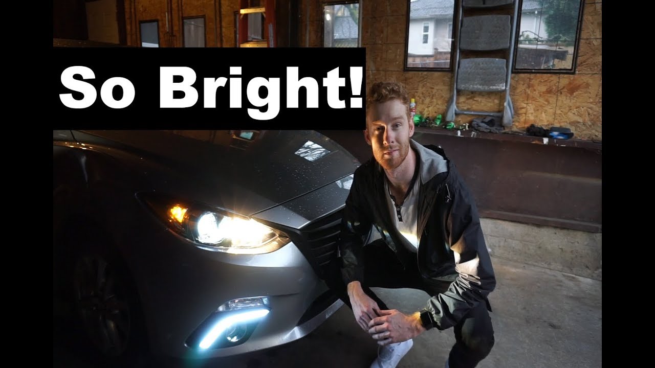 DIY: Mazda3 Switchback LED DRL Install