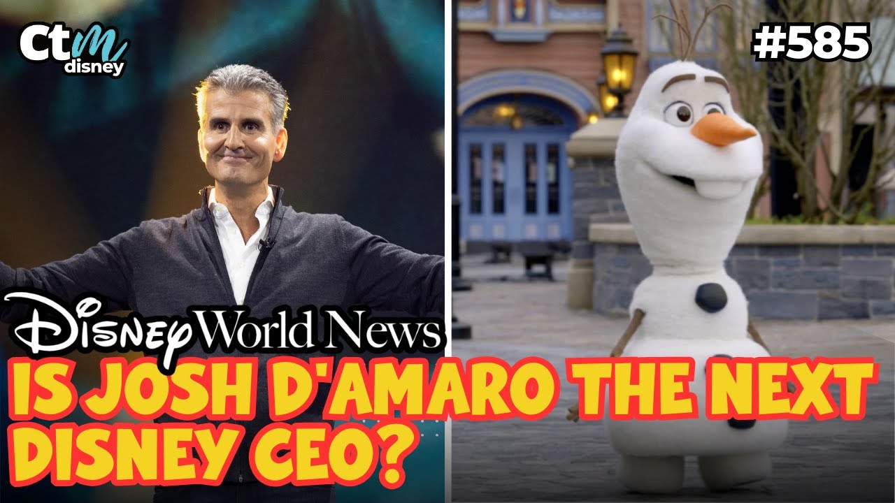 Станет ли Джош Д’Амаро следующим генеральным директором Disney + робот Олаф в парках? | Подкаст C...