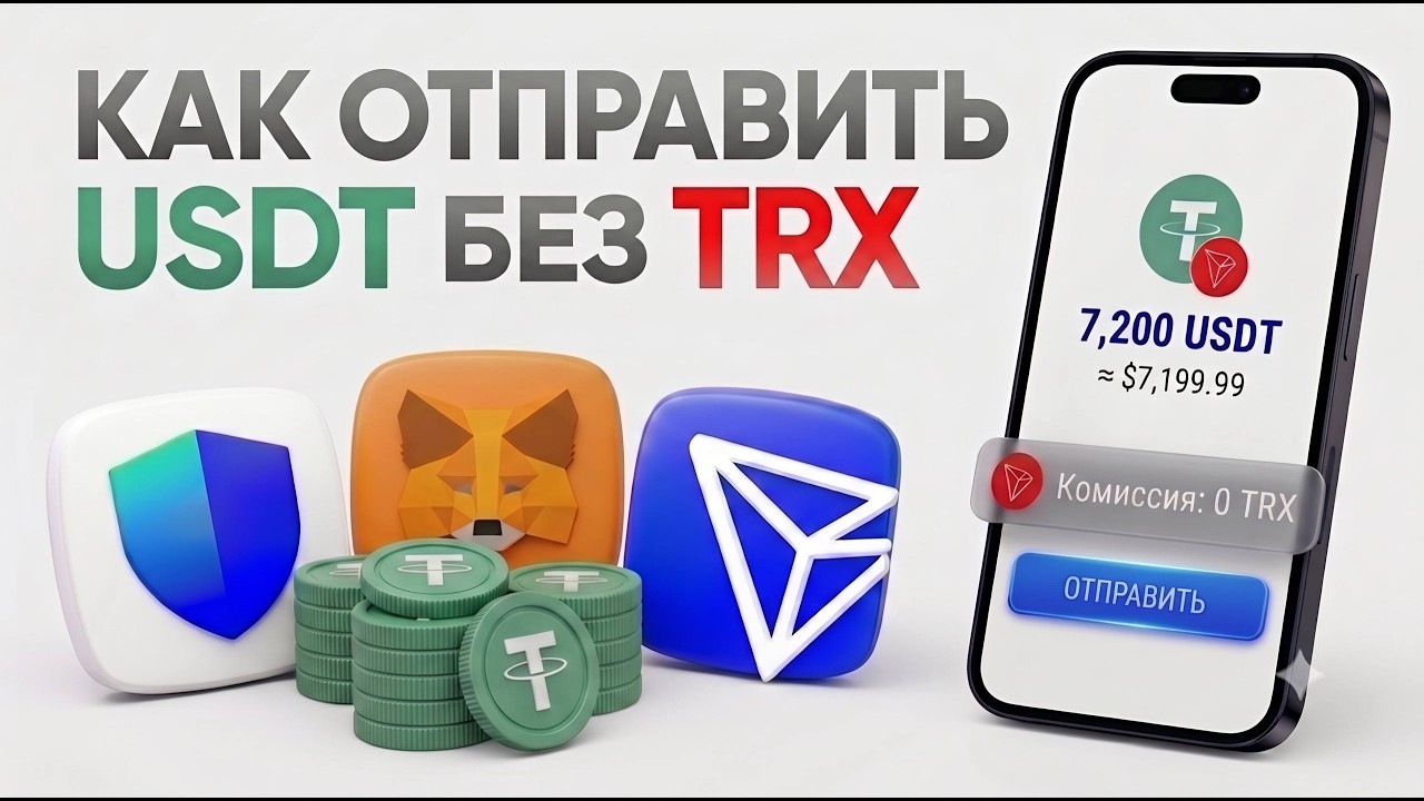 How to Send USDT With 0 TRX Balance? How to Withdraw USDT Without TRX in Trust Wallet and TronLink