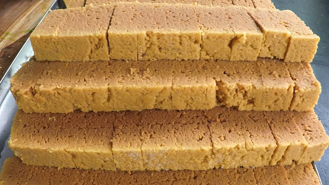 Very Quick Mysore Pak Recipe - Indian Traditional Sweet | Mysore Pak Sweet Recipe