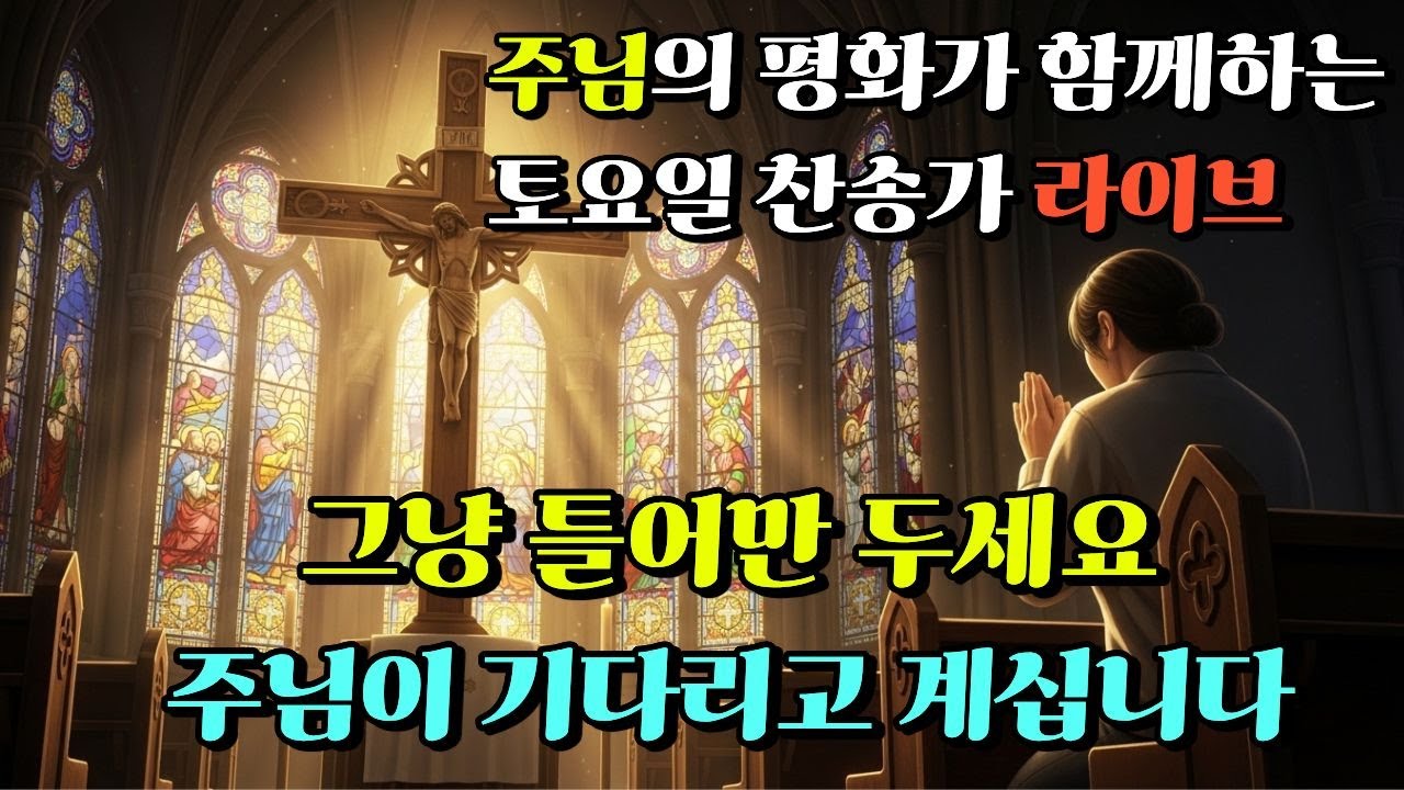 주님께 드리는 찬양 라이브 | 새벽 기도하는 마음으로 | 찬양가 라이브 방송