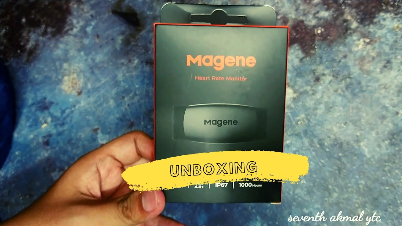 Unboxing Magene Heart Rate Monitor - Magene HR H64
