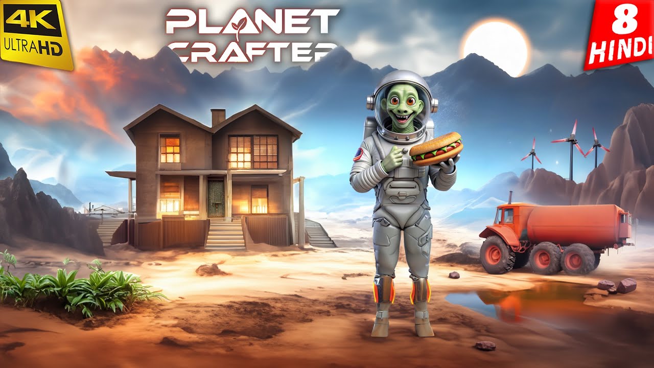 CREATING ALIEN FOOD | The Planet Crafter | 4K Gameplay HINDI