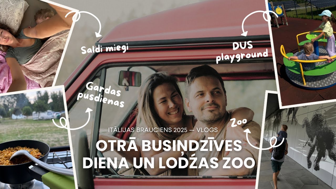 Ģimenes piedzīvojumu brauciens uz Itāliju 1988. gada Volkswagen T3 busiņā — otrā diena