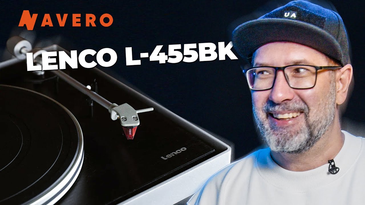 Червоне та Чорне. Прокачаний Програвач Вінілу Lenco L-455 Black з картриджем Ortofon 2M Red.