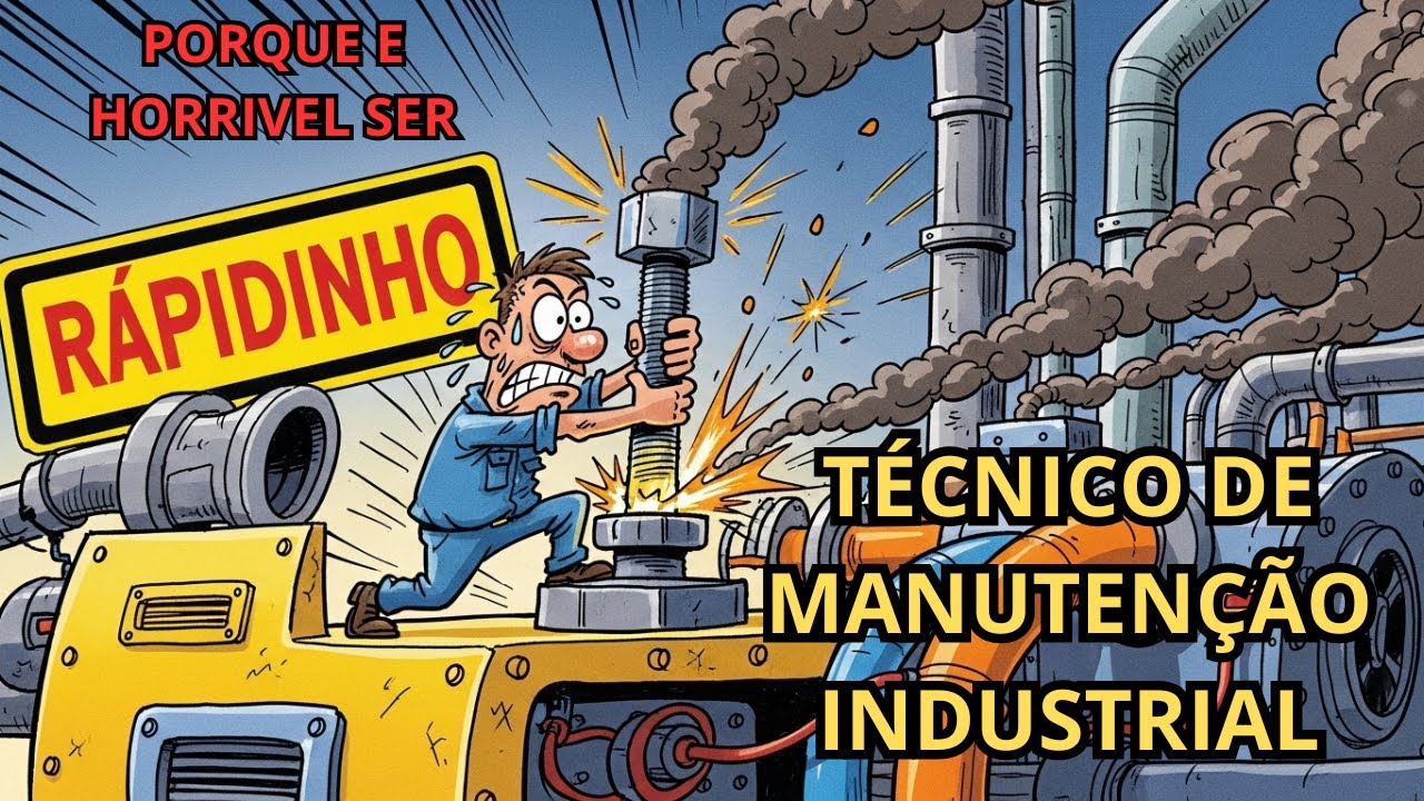 Por que &eacute; horr&iacute;vel ser T&eacute;cnico de manuten&ccedil;&atilde;o industrial &ndash; Mexe com tudo que pode explodir.
