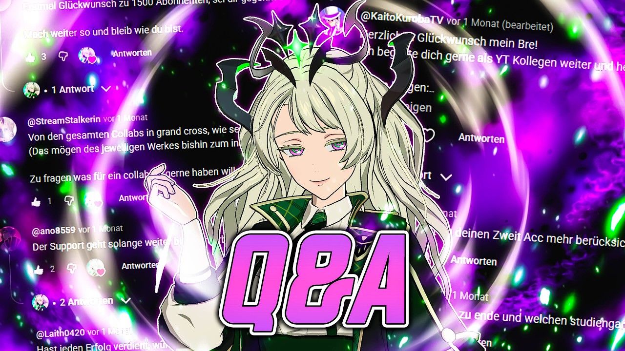 ICH BEANTWORTE EURE FRAGEN!! *1500 ABONNENTEN SPECIAL* Q&A VIDEO!! | Yoursempai