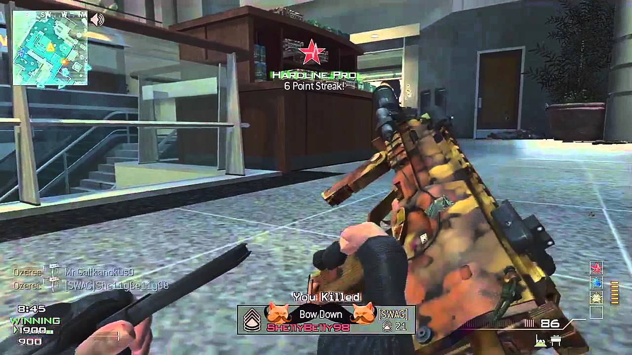 MW3 - MP7 Gameplay | Tactical vs Default Layout (Modern Warfare 3)