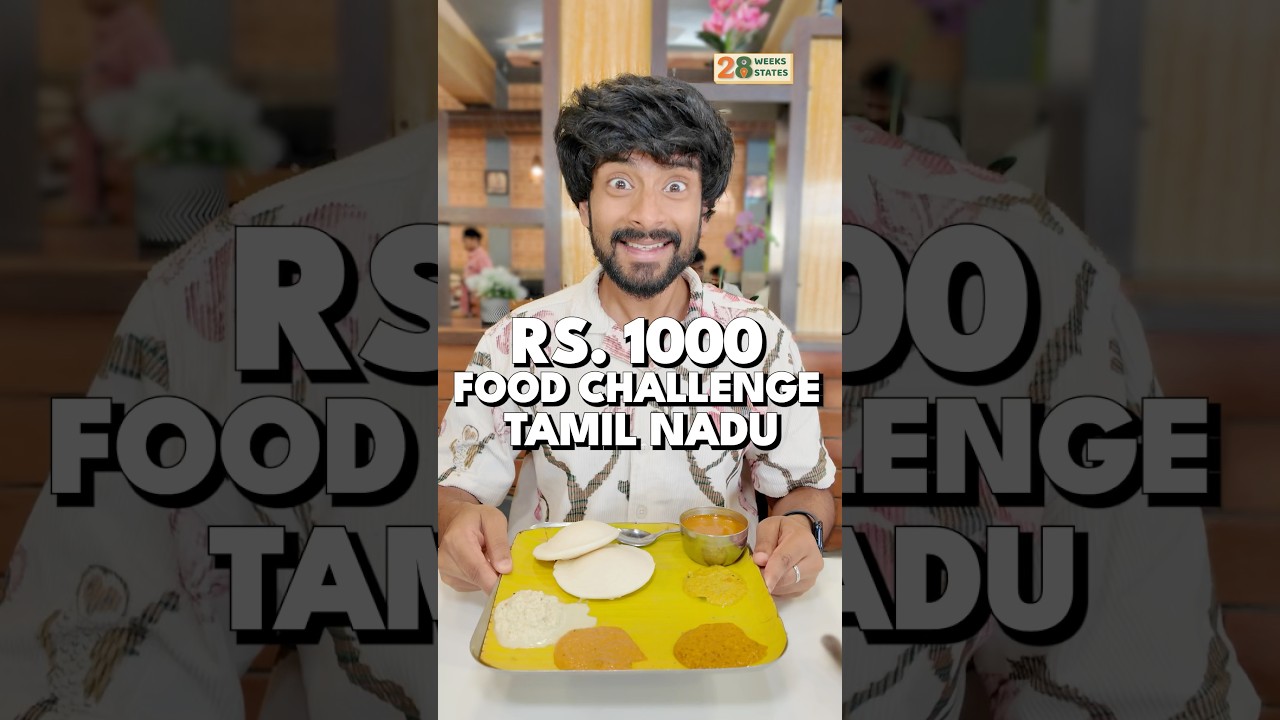 Just ₹1000 For A Day Of Tamil Nadu&rsquo;s Best Food!! 🤯🍛