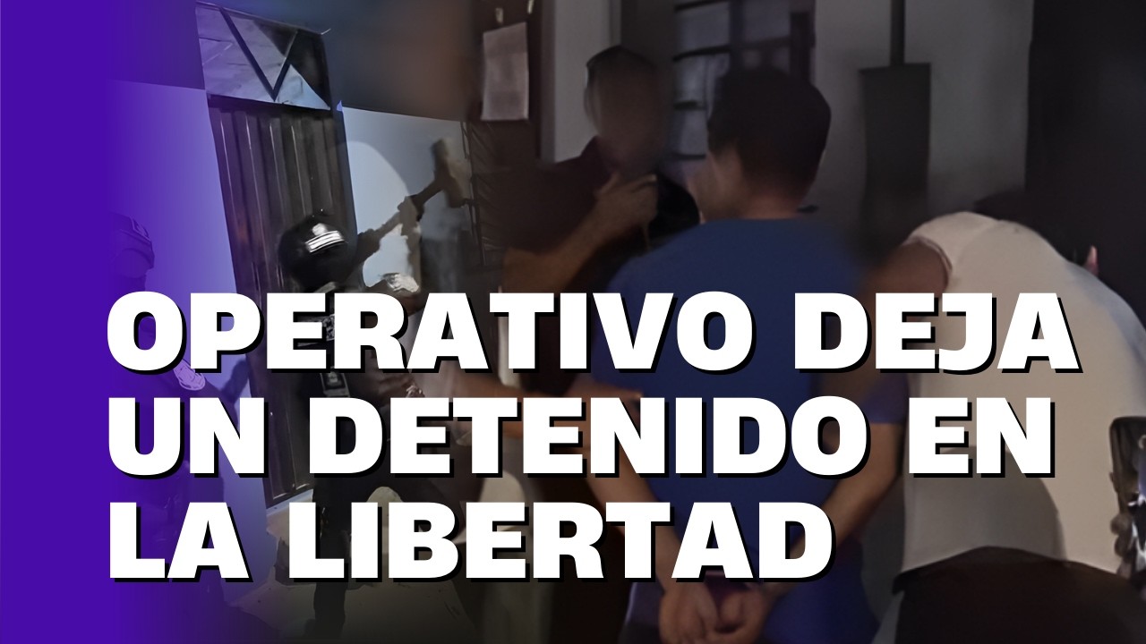 Operativo en Laredo y Florencia de Mora deja un detenido