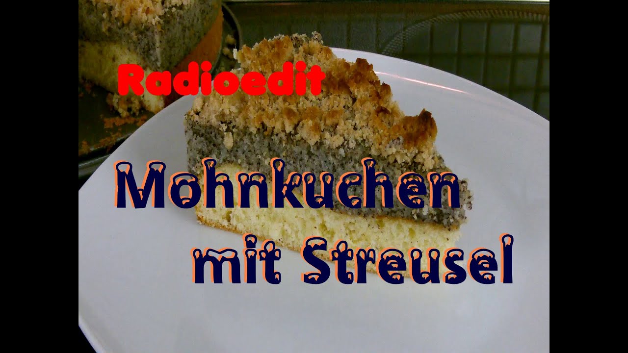 Mohnkuchen mit Streusel !