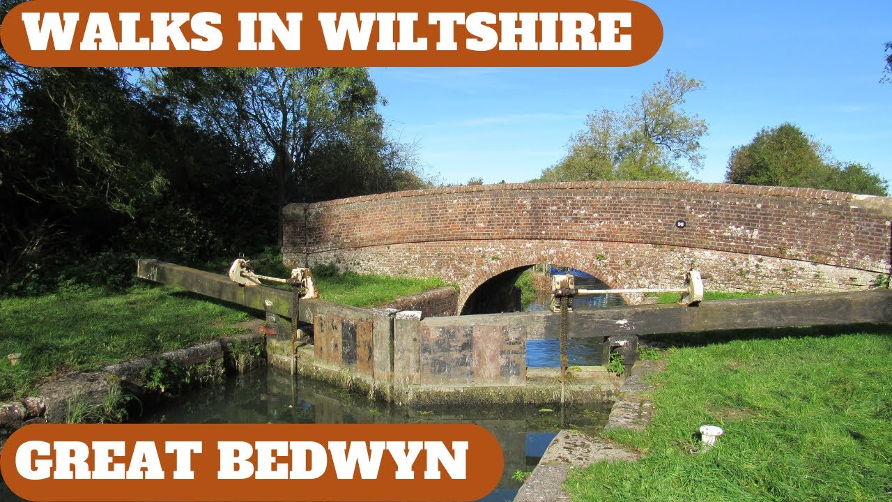 WALKS IN WILTSHIRE at GREAT BEDWYN & WILTON (and THE KENNET & AVON CANAL) (4K)