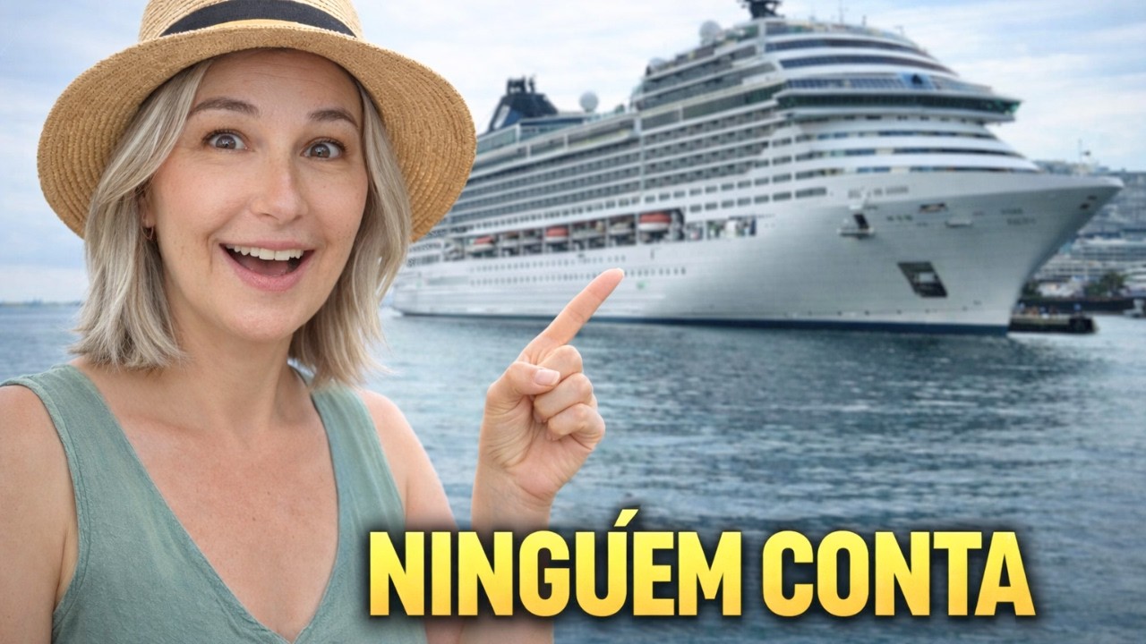 Depois de 7 dias em um cruzeiro eu descobri coisas que ninguém conta